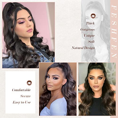 Synthetic Drawstring Ponytail - 24 inch - Image 4