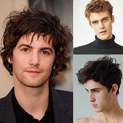 Synthetic Fiber Layered Mens Wig - Image 6