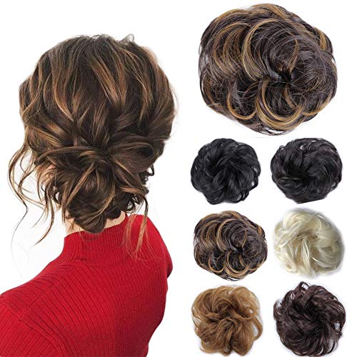 Synthetic Fibre Hair Bun Donut Hairpiece