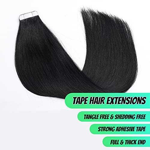 Tape in Hair Extensions Human Hair - 20 Pcs 50 Grams - Image 59