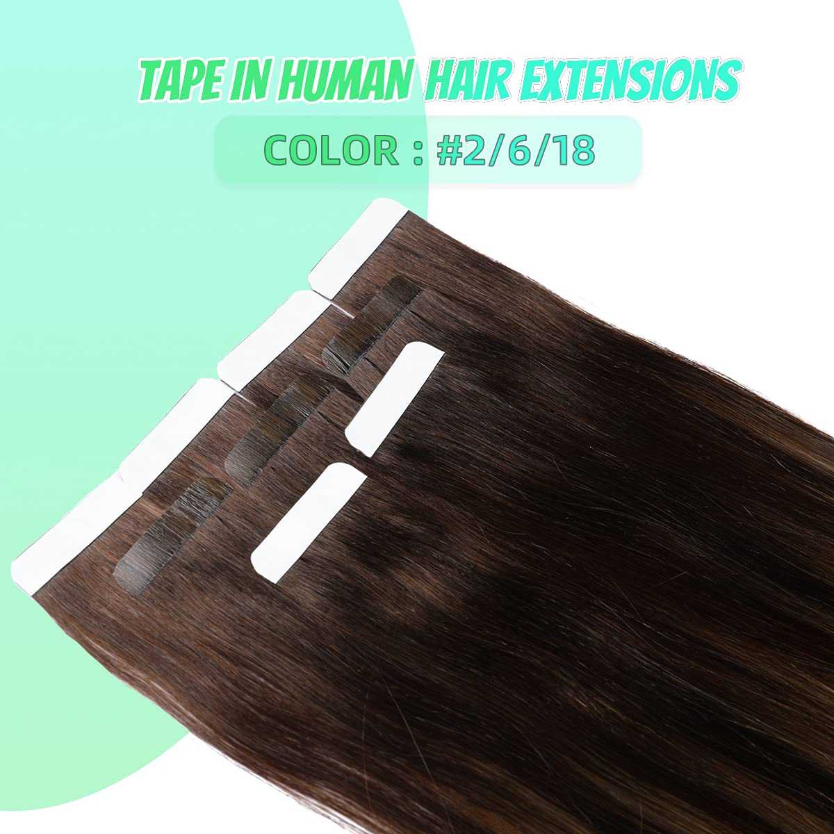 Tape in Hair Extensions Human Hair - 20 Pcs 50 Grams - Image 73