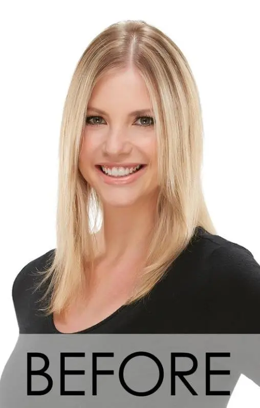 Top Full 12 Synthetic Hand-tied Hair Topper - Image 2