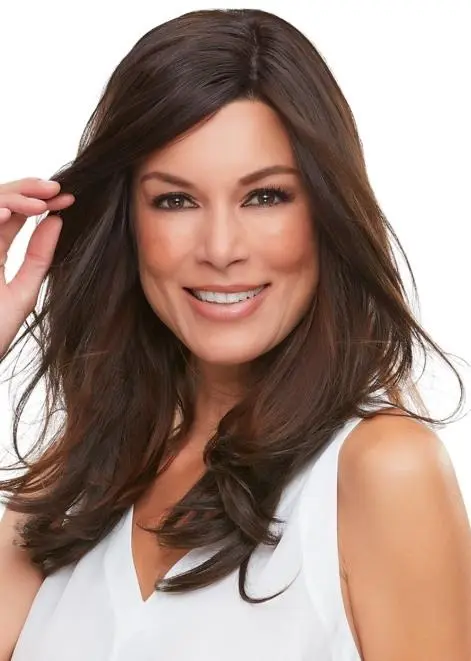 Top Smart 18 inch Monofilament Clip in Hair Addition Synthetic Fibre - Image 2
