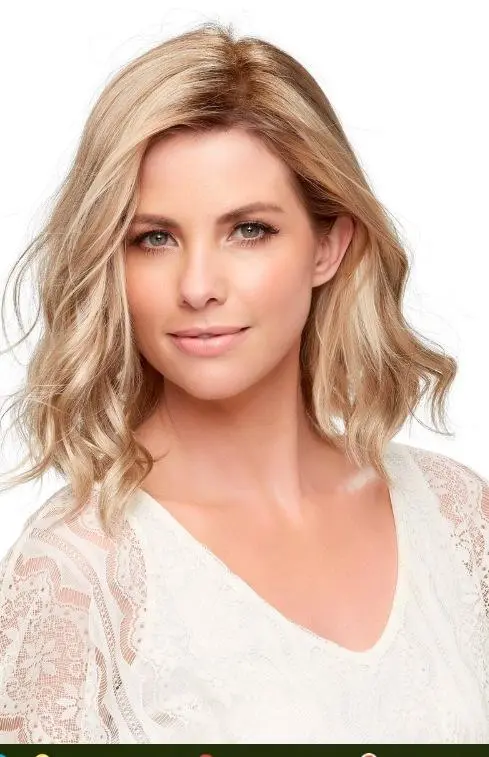 Top Wave 12 inch Synthetic Hairpiece Topper - Image 2