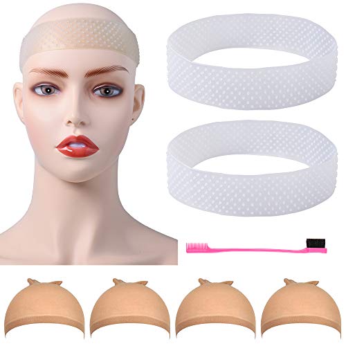 Transparent Silicone Wig Grip Band