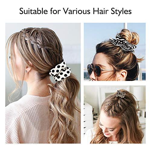 Velvet Fashion Hair Scrunchies - 8 Piece Gift Set - Image 60