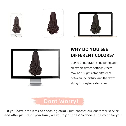 Wavy Ponytail Extension - Image 170