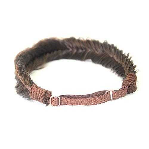 Wide Fishtail Braided Headband Elastic Stretch Hairpiece - Image 56